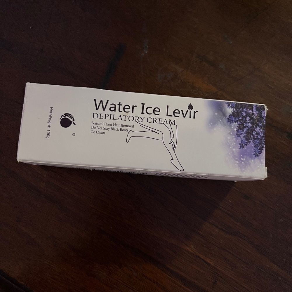 NEW Water Ice Lever Depilatory Cream